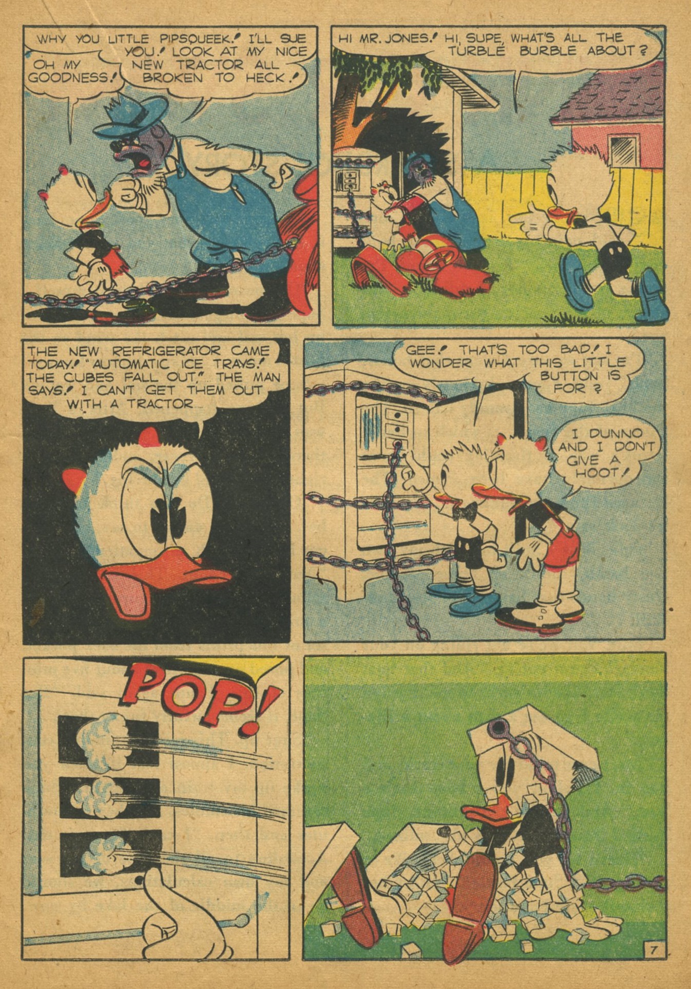 Read online Super Duck Comics comic -  Issue #13 - 25