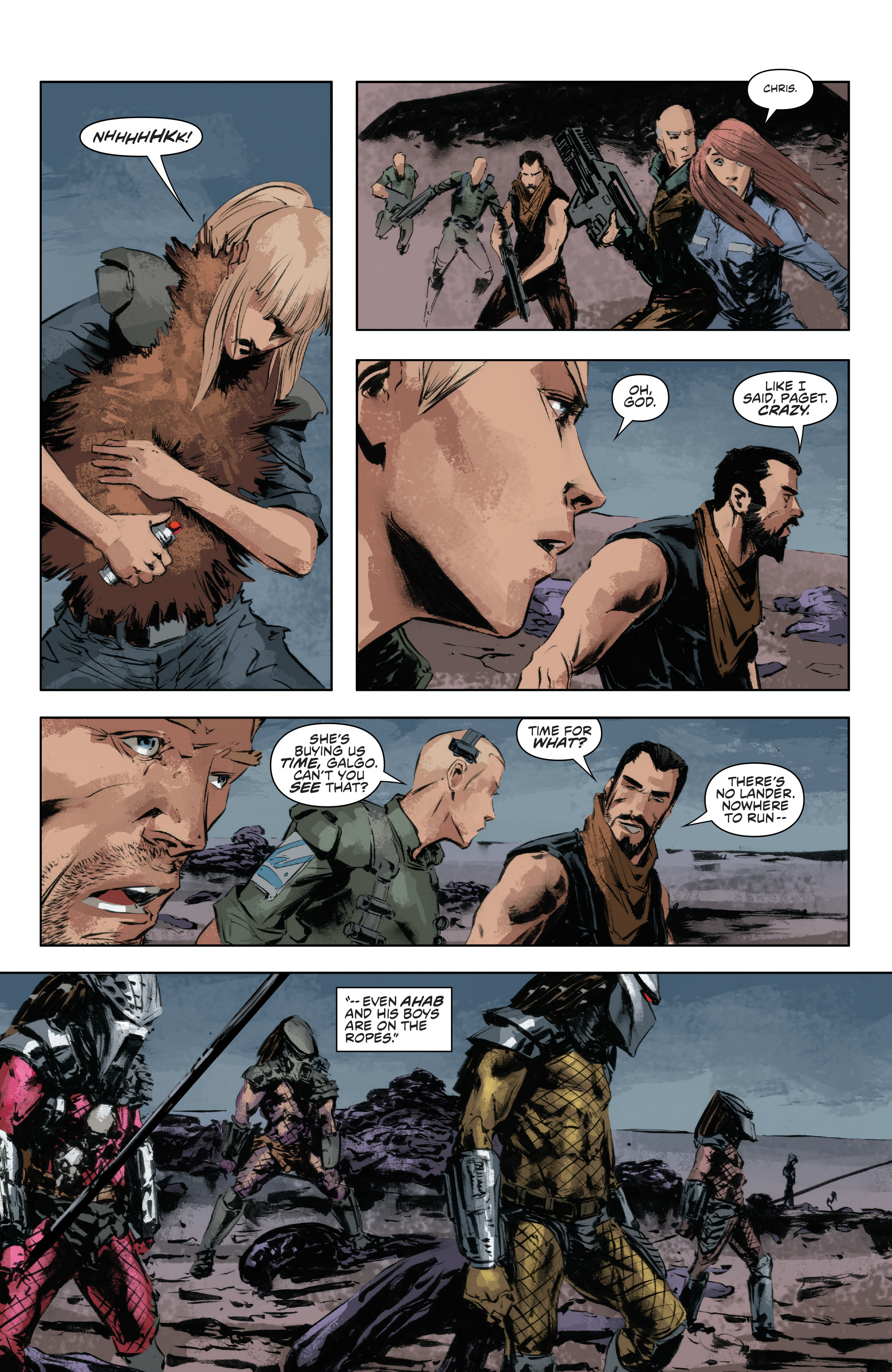 Read online Alien Vs. Predator: Life and Death comic -  Issue #4 - 7