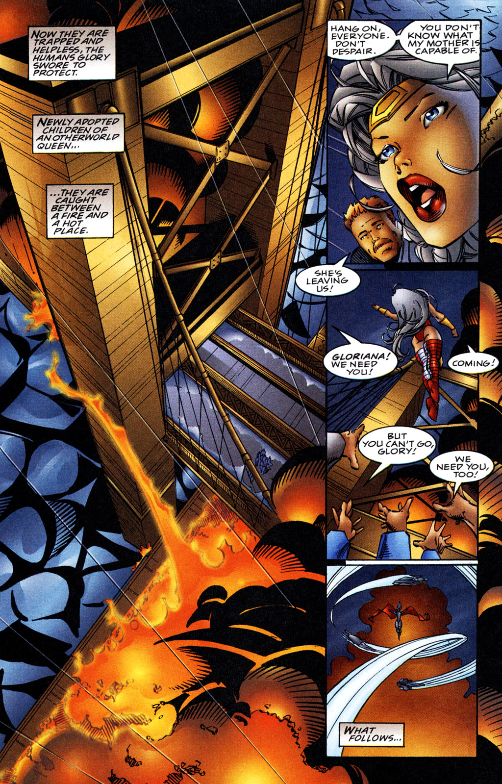 Read online Glory comic -  Issue #20 - 21