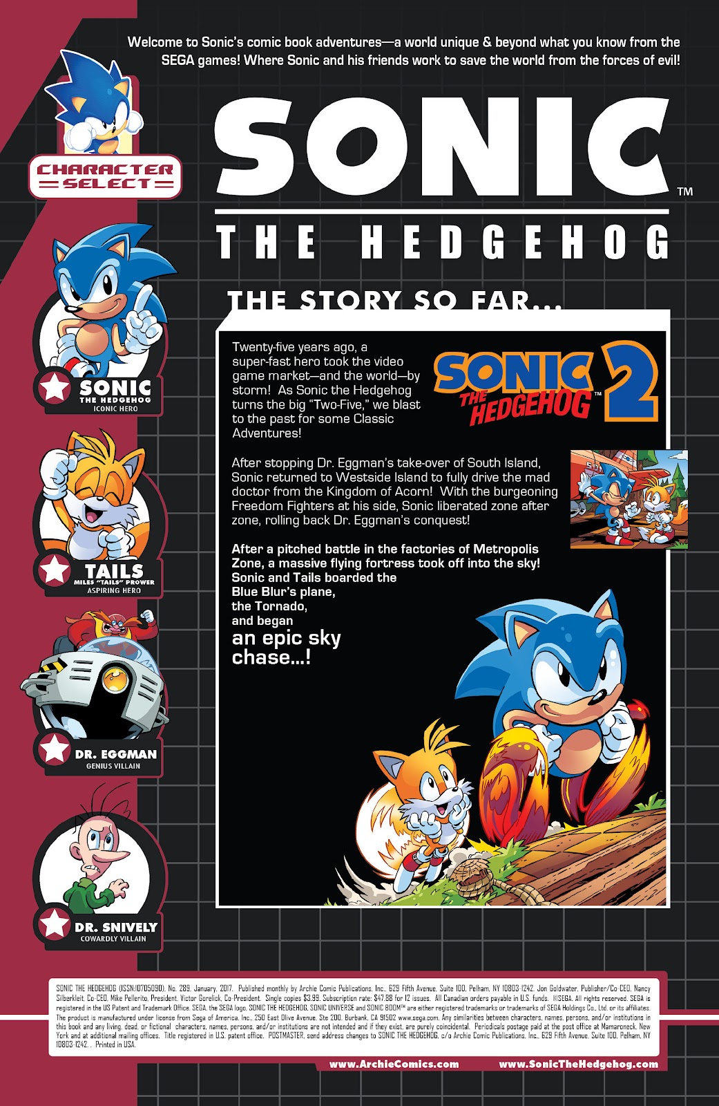Sonic The Hedgehog (1993) issue 289 - Page 2