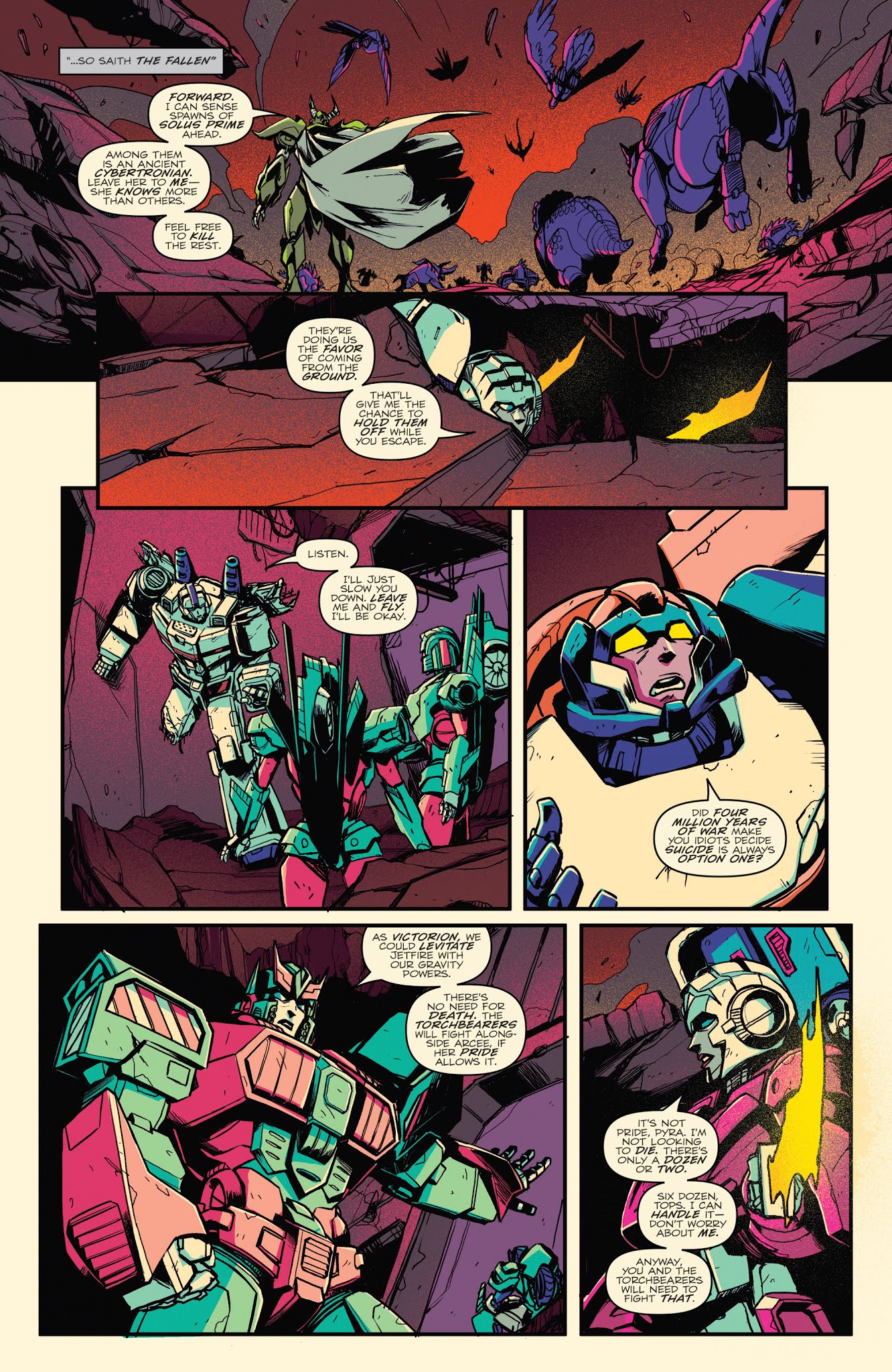 Read online Optimus Prime comic -  Issue #19 - 15