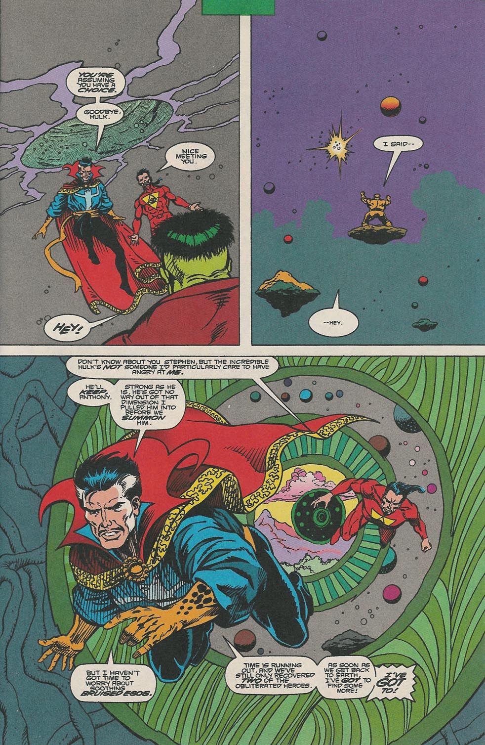 Read online Doctor Strange: Sorcerer Supreme comic -  Issue #35 - 4