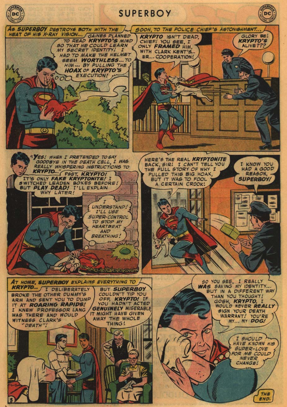 Read online Superboy (1949) comic -  Issue #67 - 19