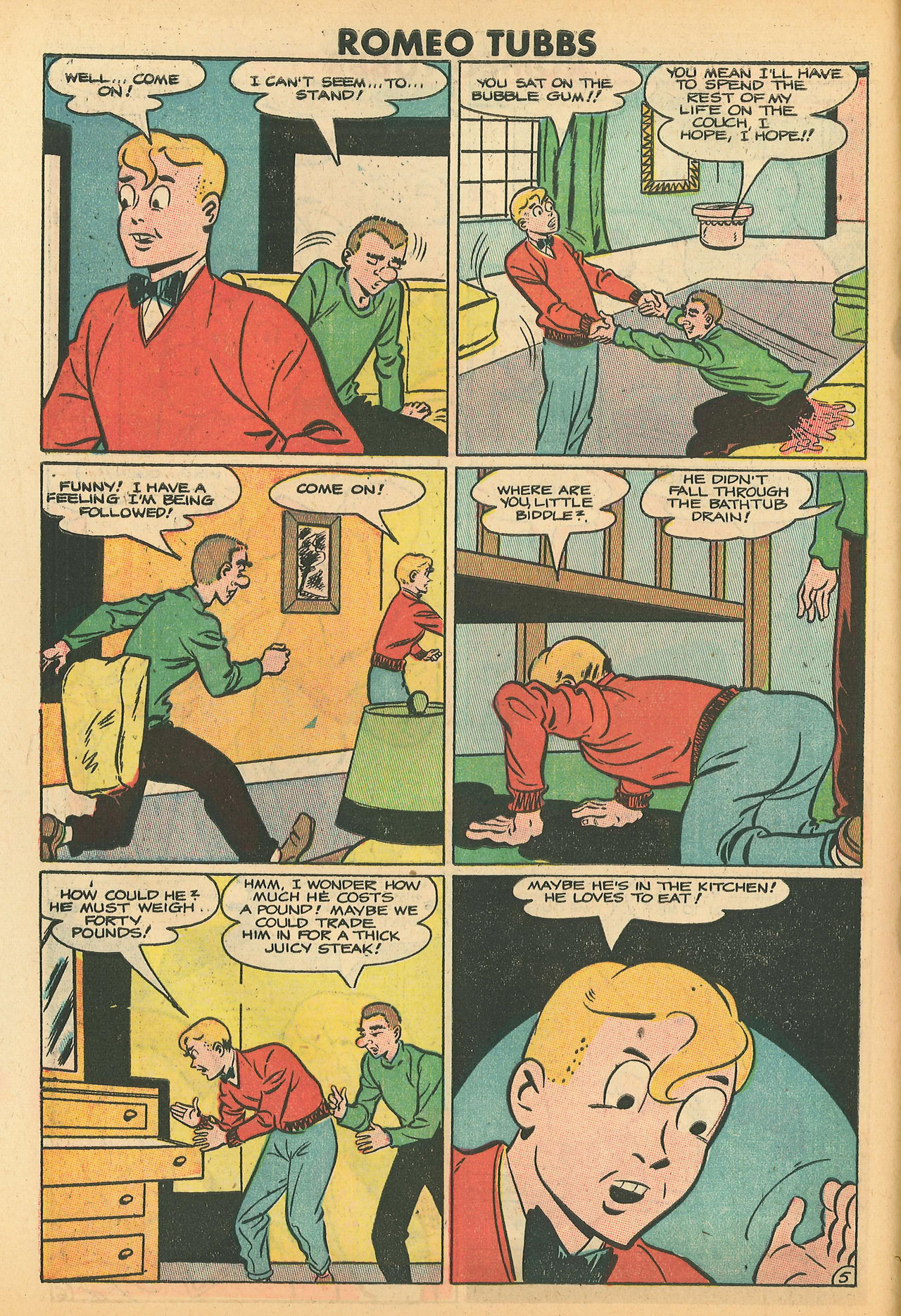 Read online Romeo Tubbs comic -  Issue #28 - 6