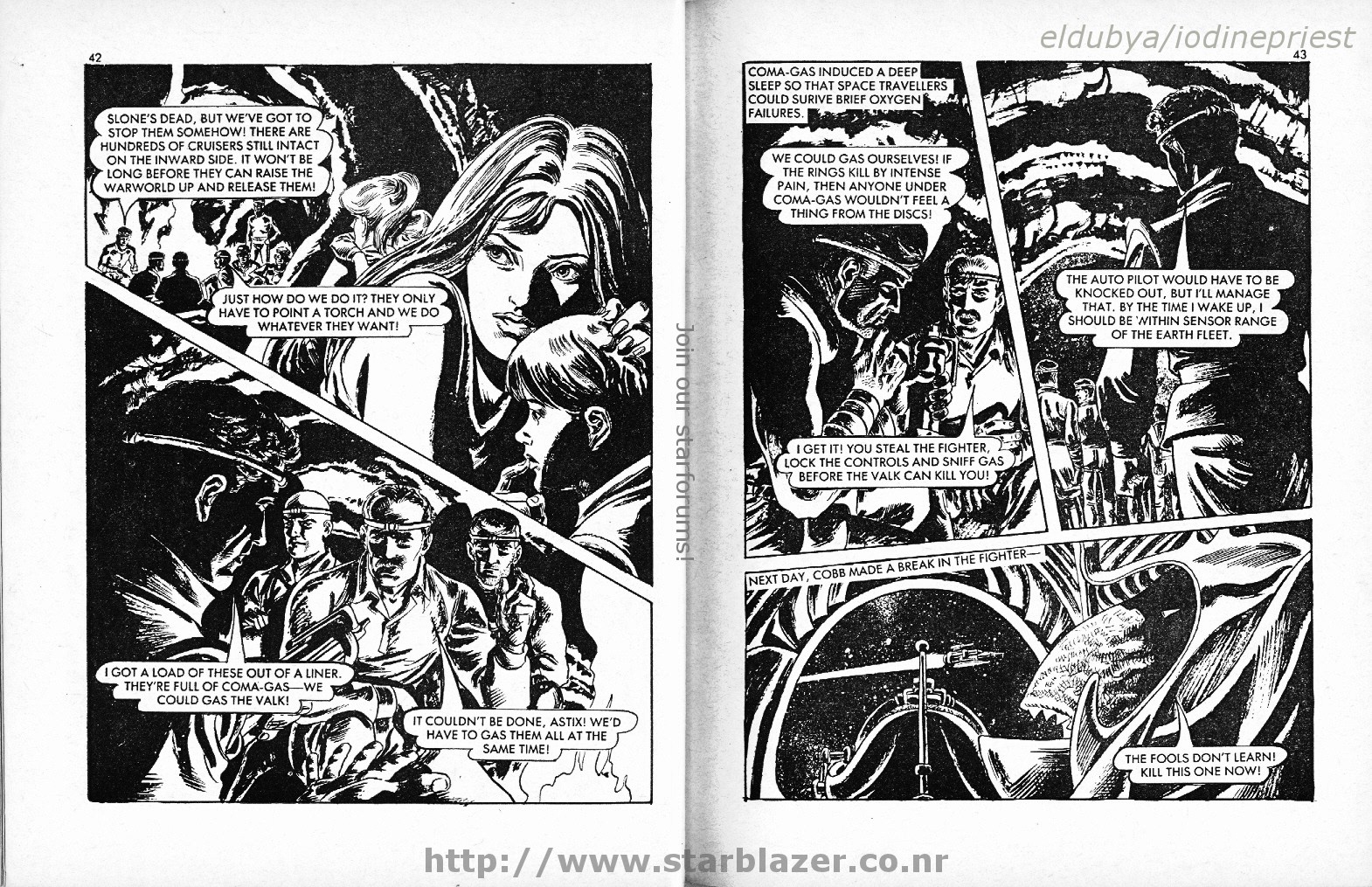Read online Starblazer comic -  Issue #157 - 23