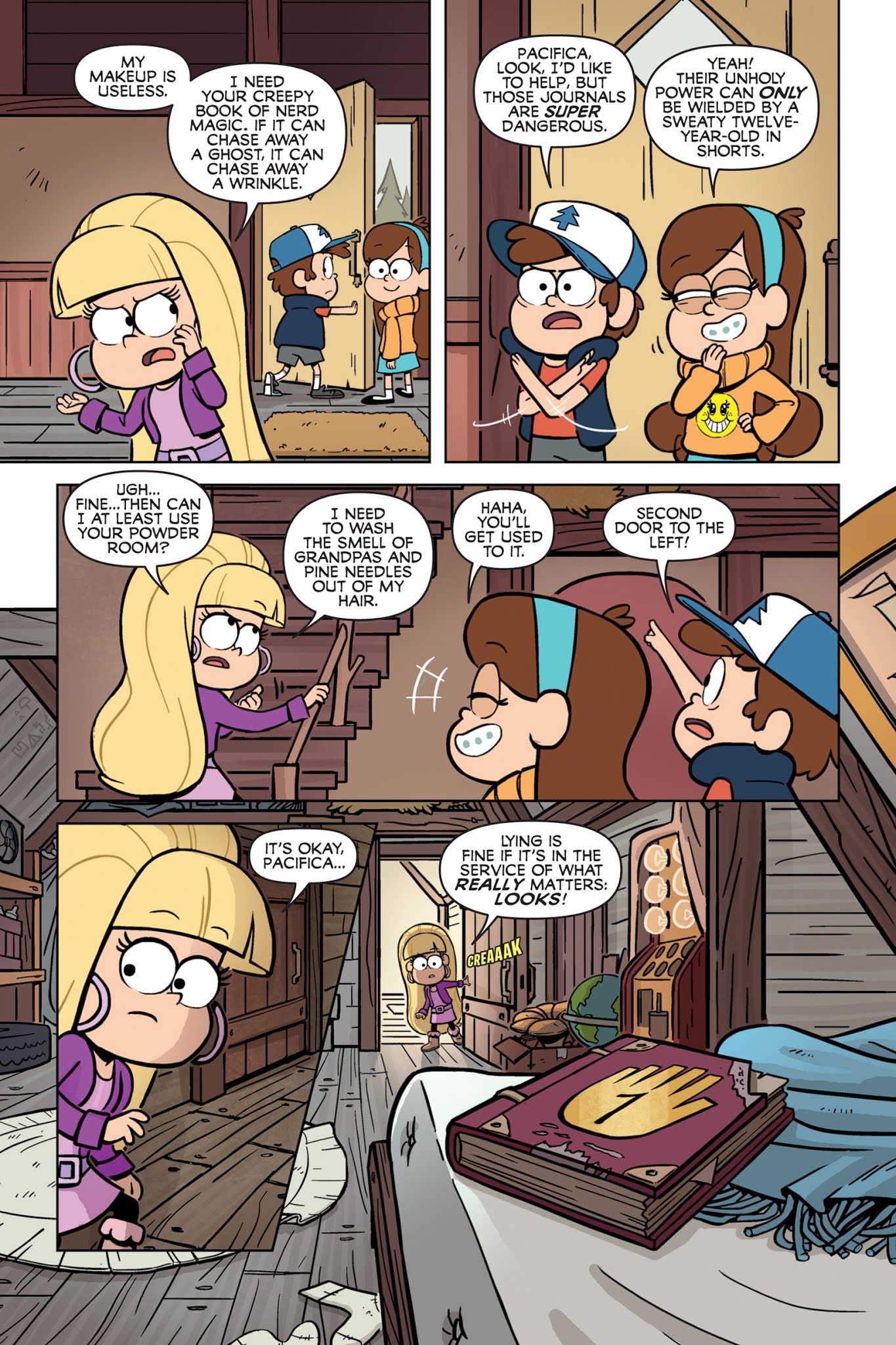 Read online Gravity Falls: Lost Legends comic -  Issue # TPB - 12