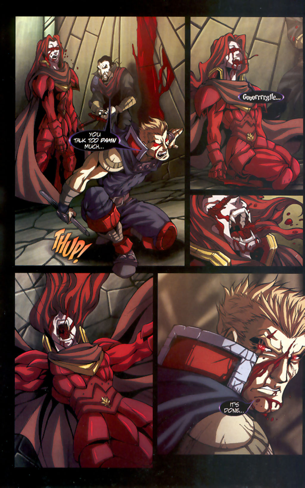 Read online Banished Knights comic -  Issue #4 - 25