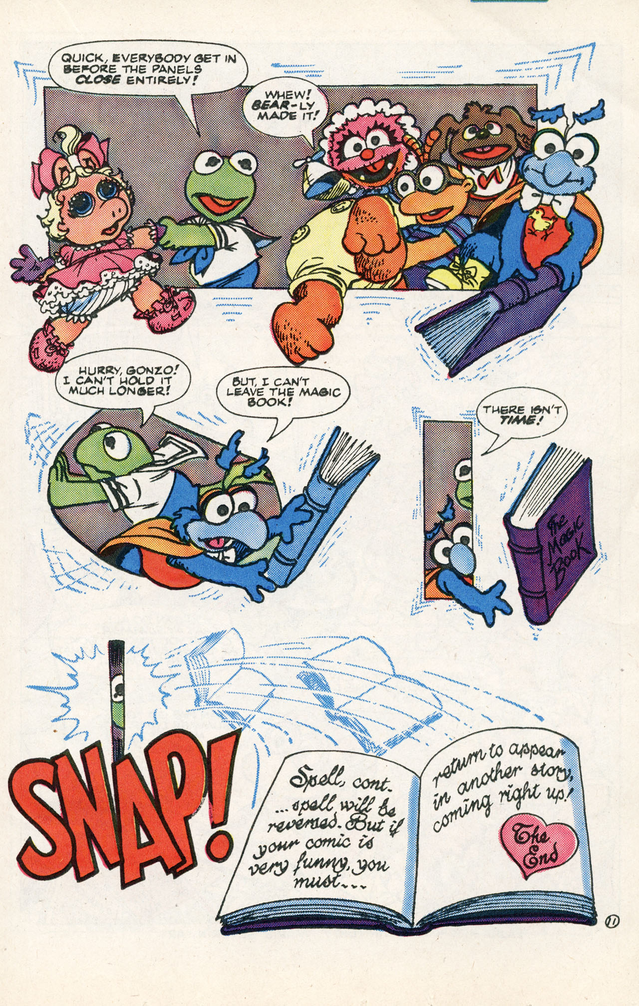 Read online Muppet Babies comic -  Issue #15 - 17