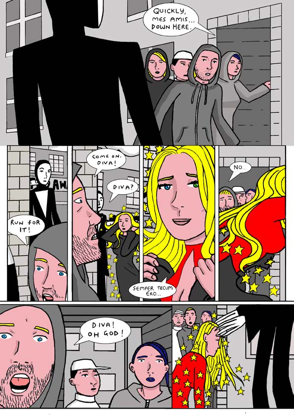 Read online Spandex comic -  Issue #3 - 10