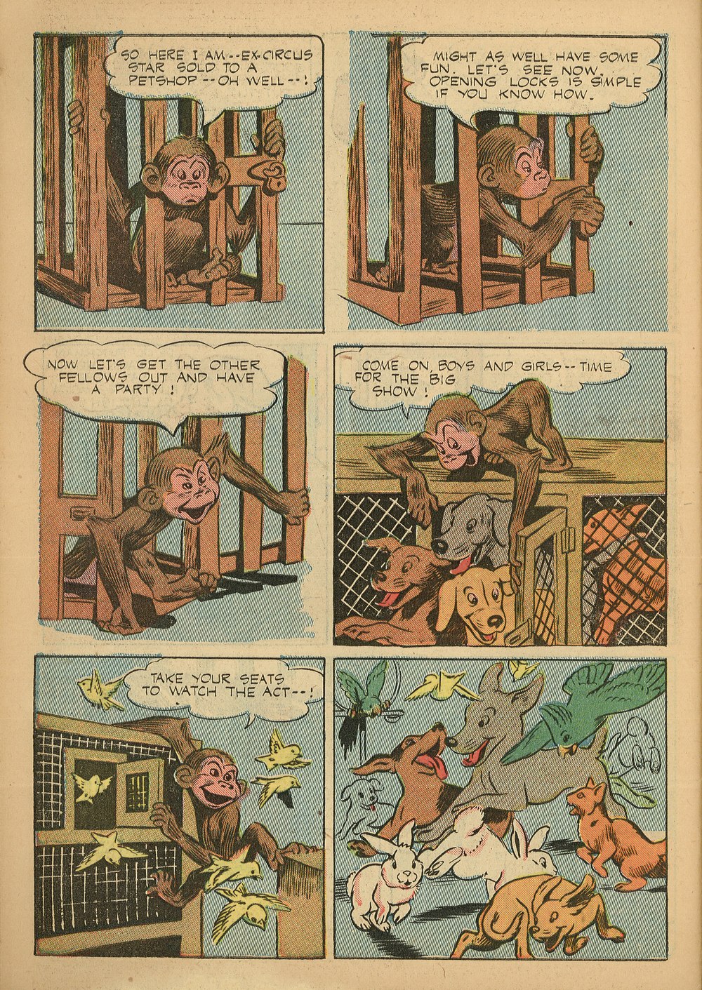 Read online Animal Comics comic -  Issue #24 - 44