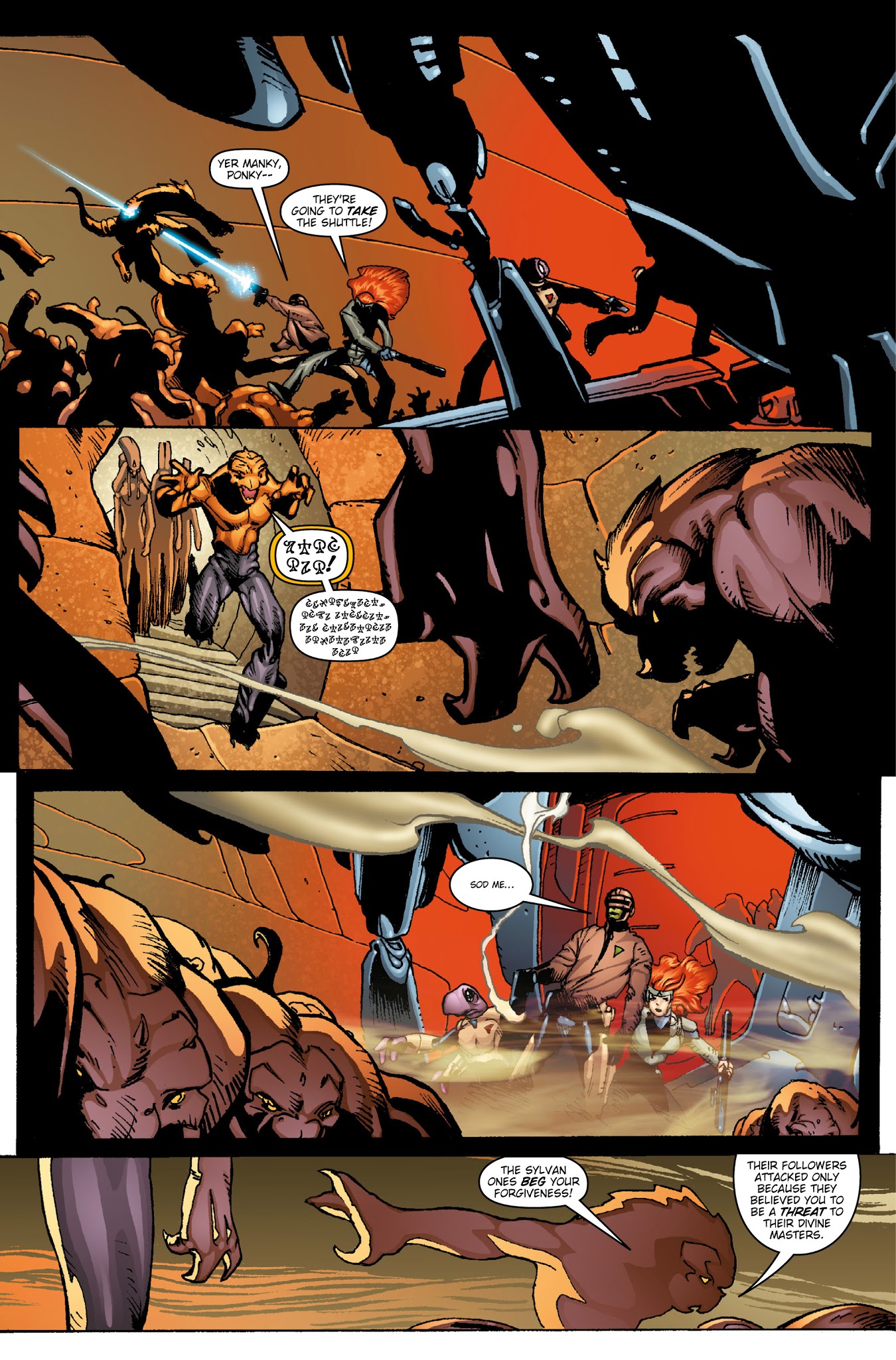 Read online Alien Legion: Uncivil War comic -  Issue # TPB - 20