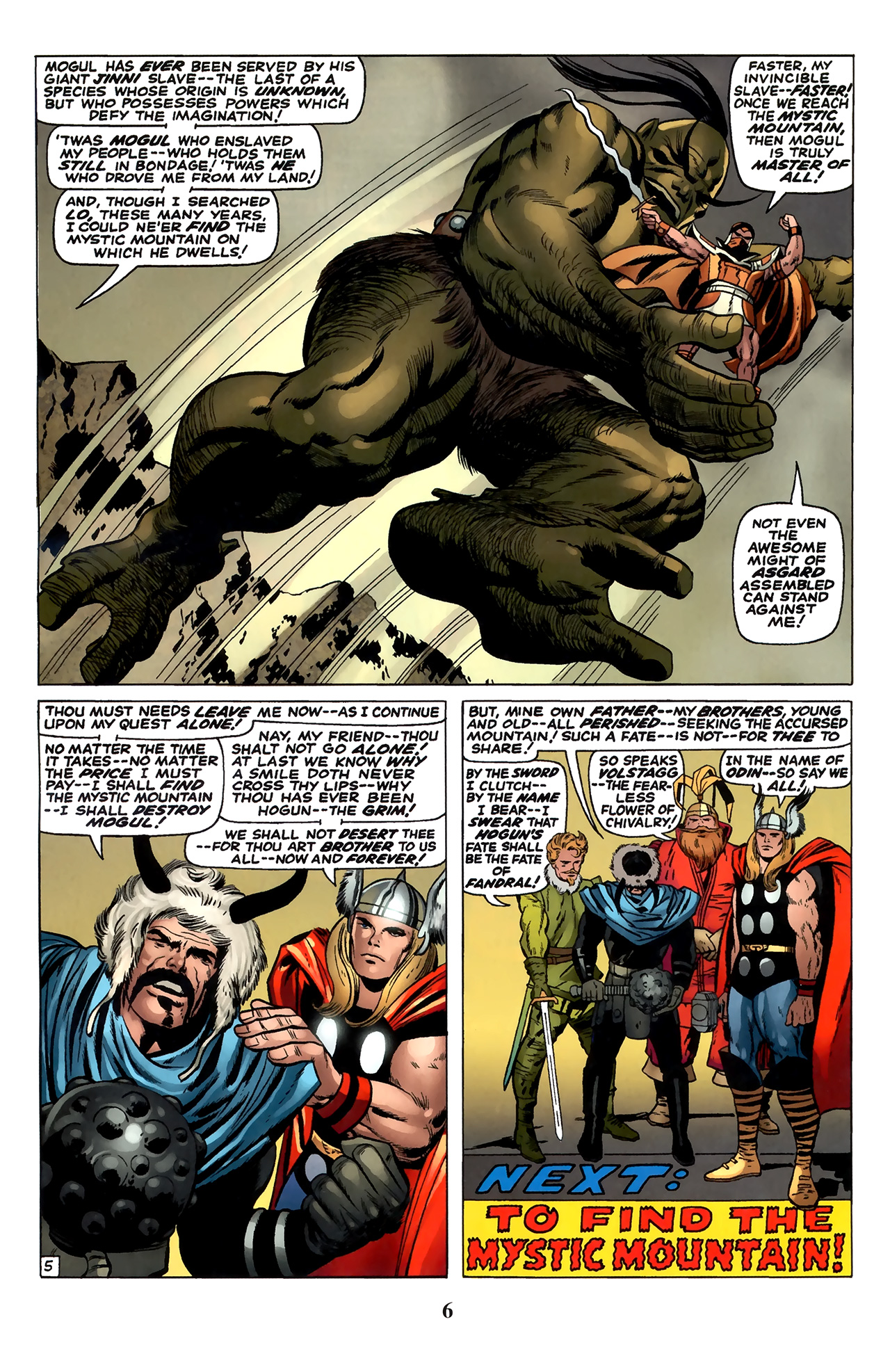 Read online Thor: Tales of Asgard by Stan Lee & Jack Kirby comic -  Issue #6 - 8