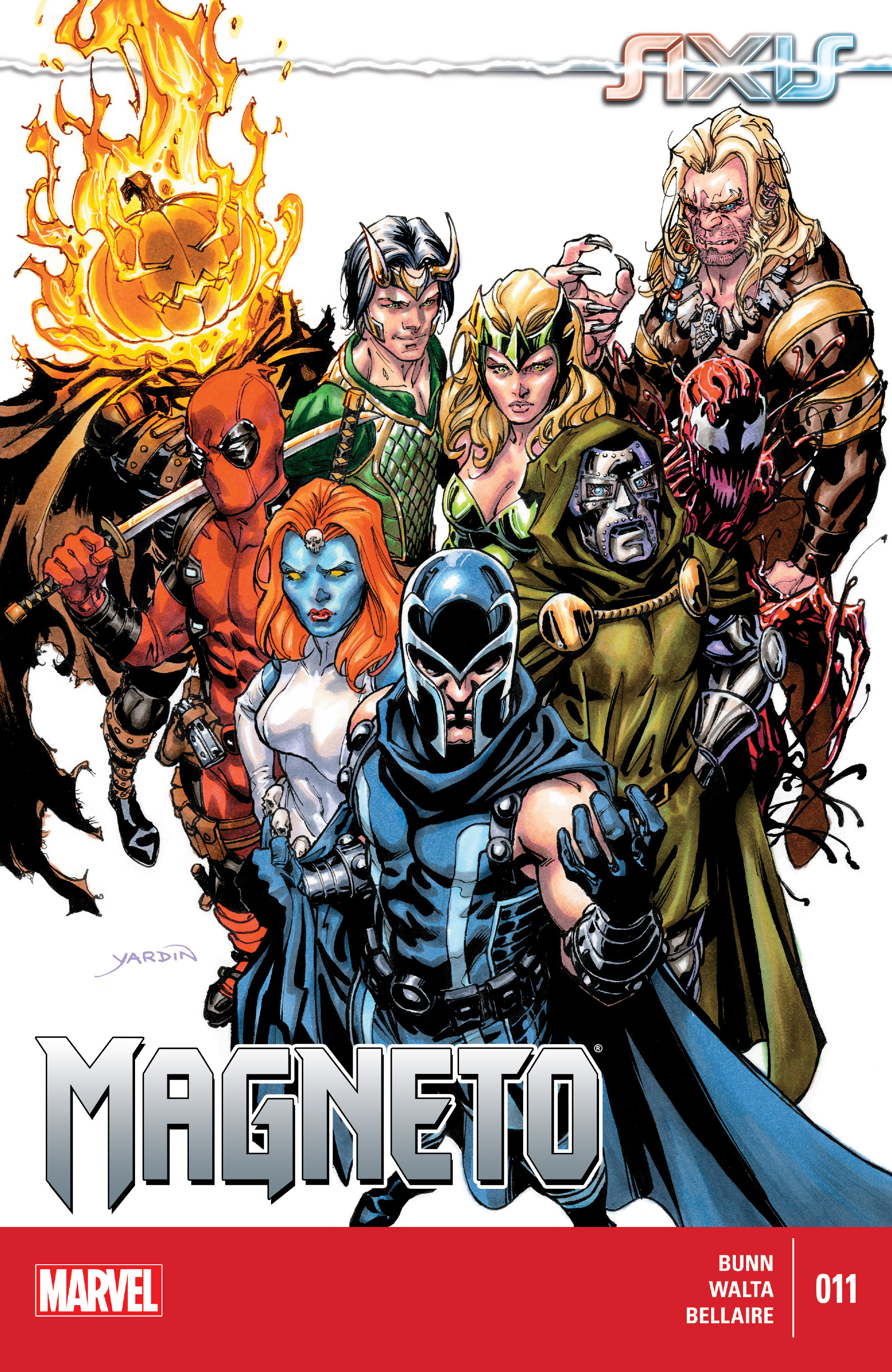 Read online Magneto comic -  Issue #11 - 1
