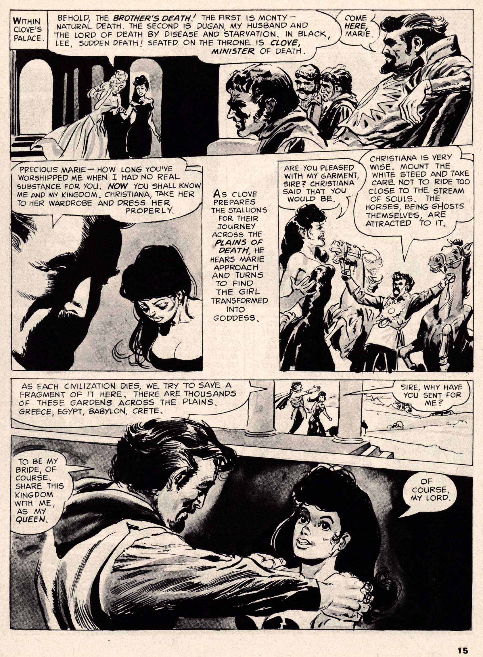 Read online Vampirella (1969) comic -  Issue #6 - 15