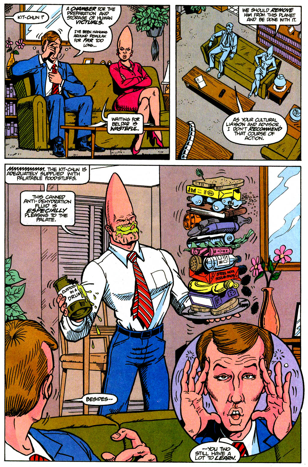 Read online Coneheads comic -  Issue #3 - 6