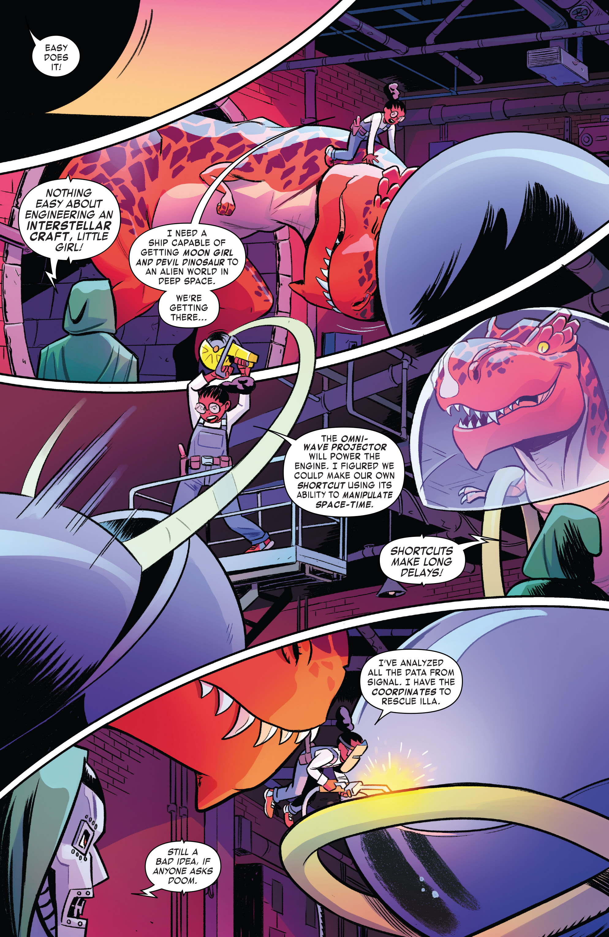 Read online Moon Girl And Devil Dinosaur comic -  Issue #19 - 13
