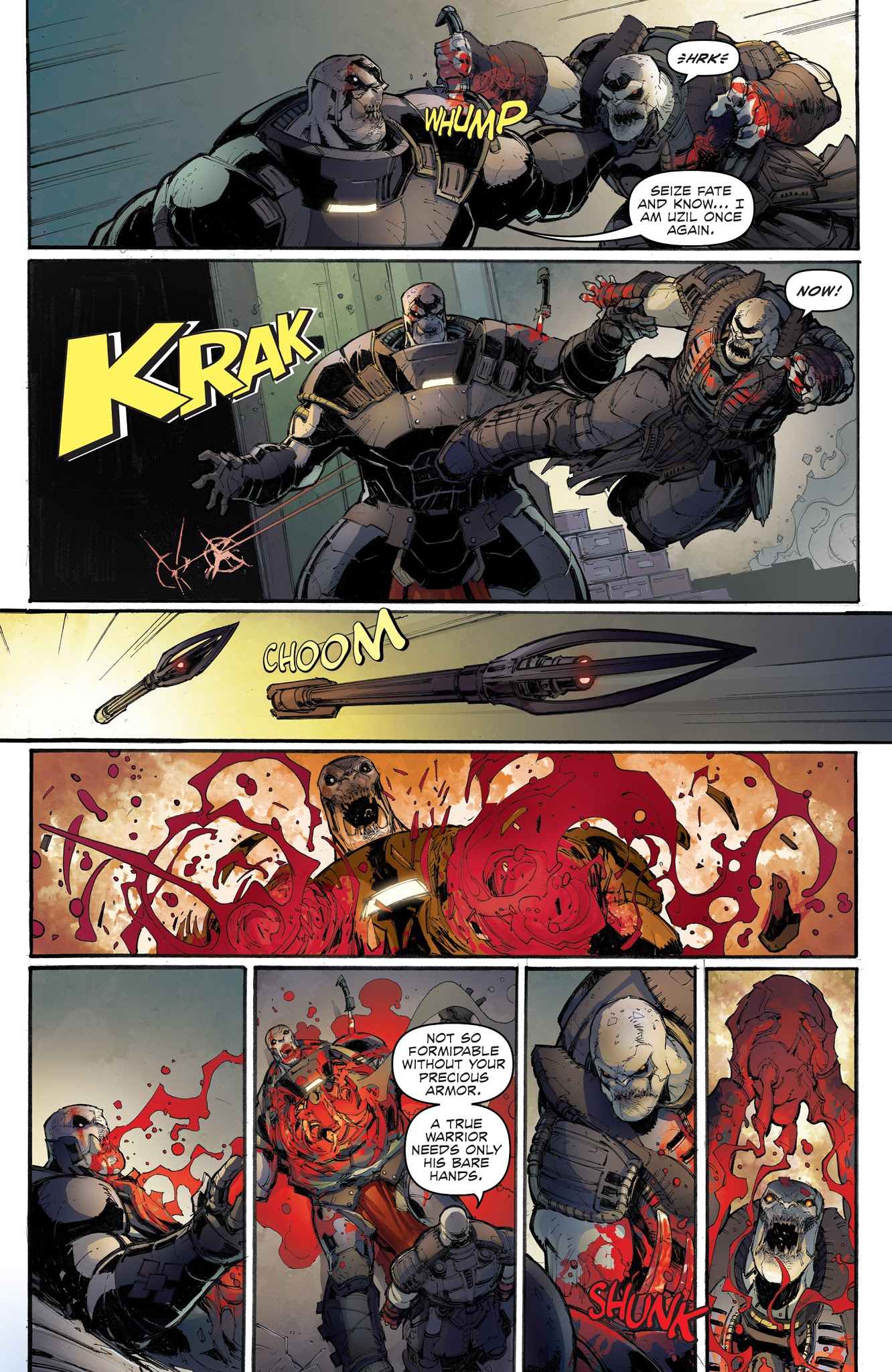 Read online Gears of War: The Rise of RAAM comic -  Issue #4 - 17