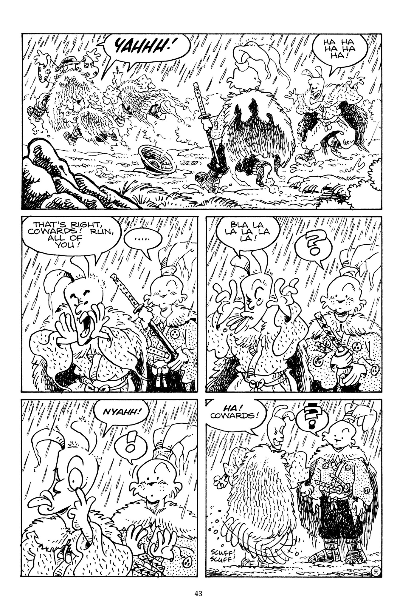Read online The Usagi Yojimbo Saga comic -  Issue # TPB 6 - 42