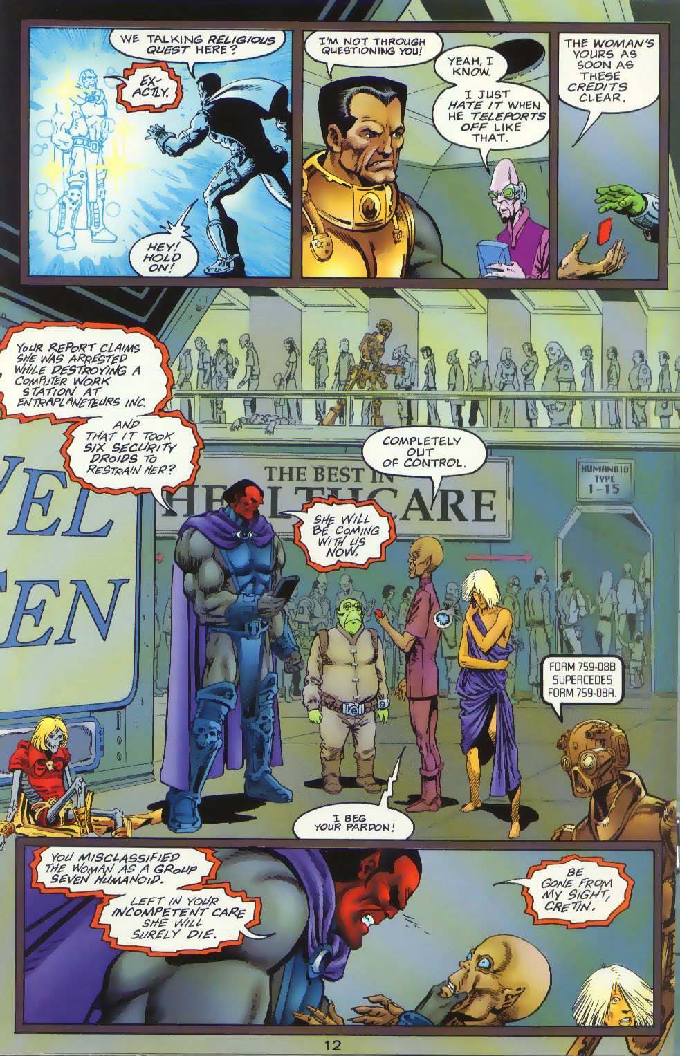 Read online Hardcore Station comic -  Issue #2 - 12