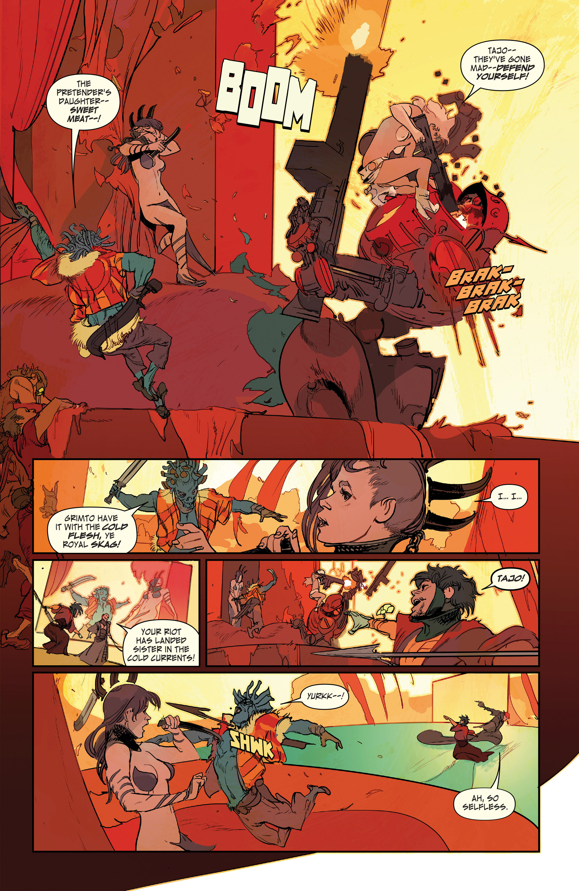 Read online Low comic -  Issue #6 - 9