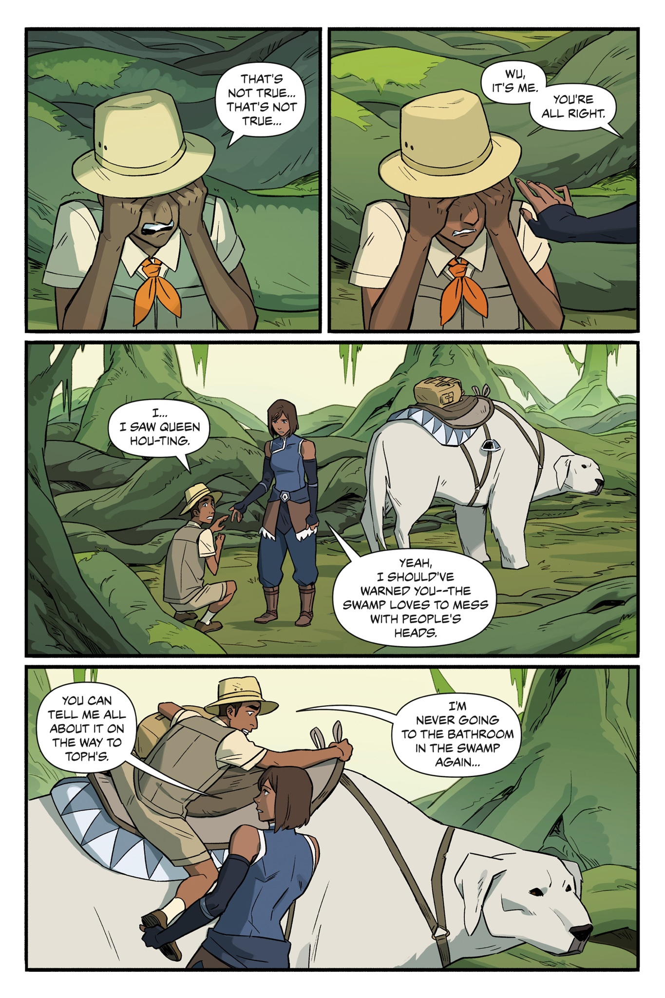 Read online Nickelodeon The Legend of Korra: Ruins of the Empire comic -  Issue # TPB 2 - 23