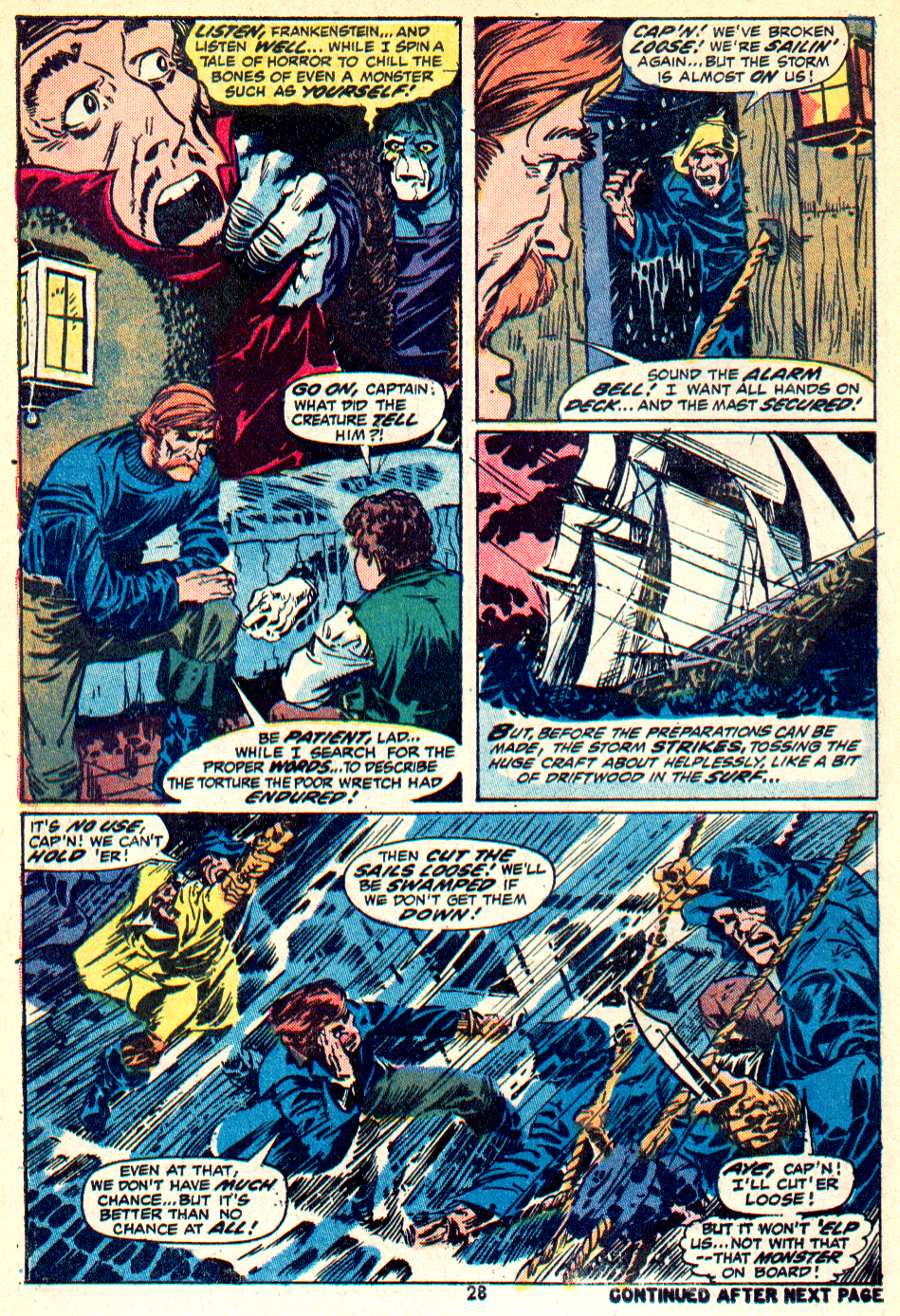 Read online Frankenstein (1973) comic -  Issue #1 - 19
