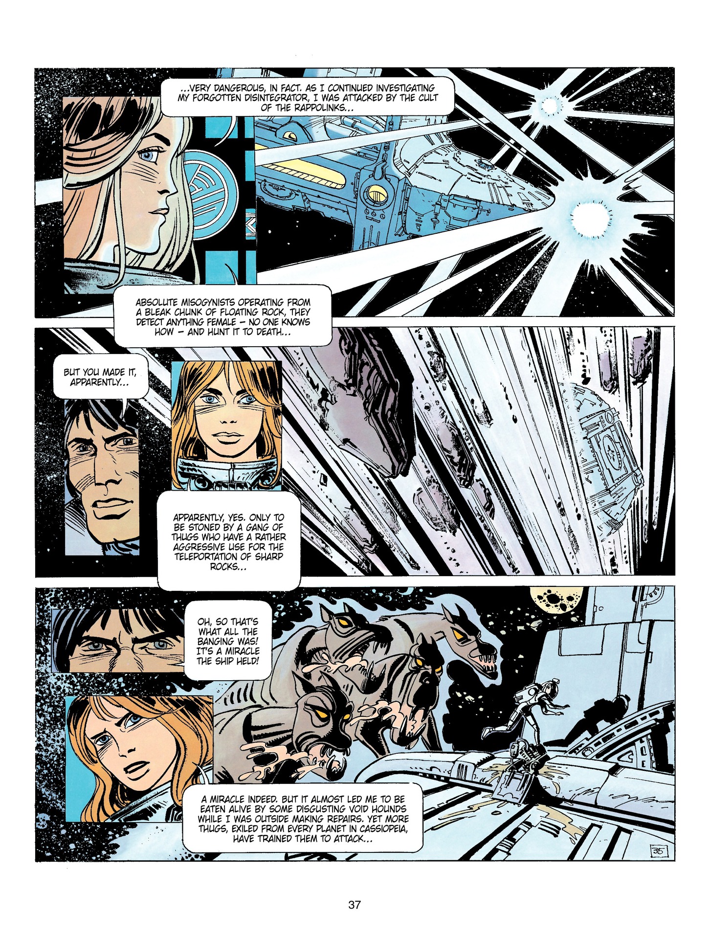 Read online Valerian and Laureline comic -  Issue #10 - 37