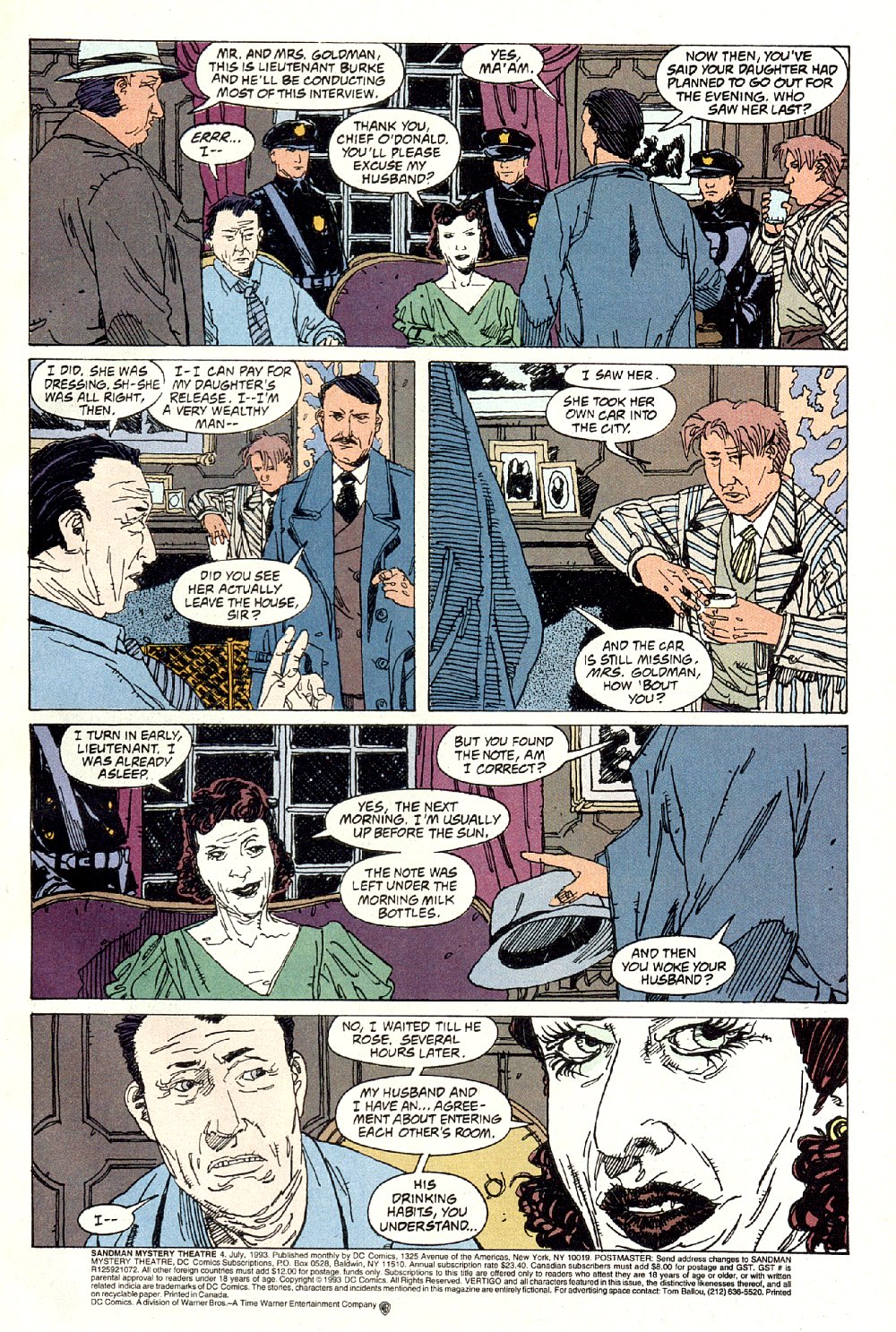 Read online Sandman Mystery Theatre comic -  Issue #4 - 2
