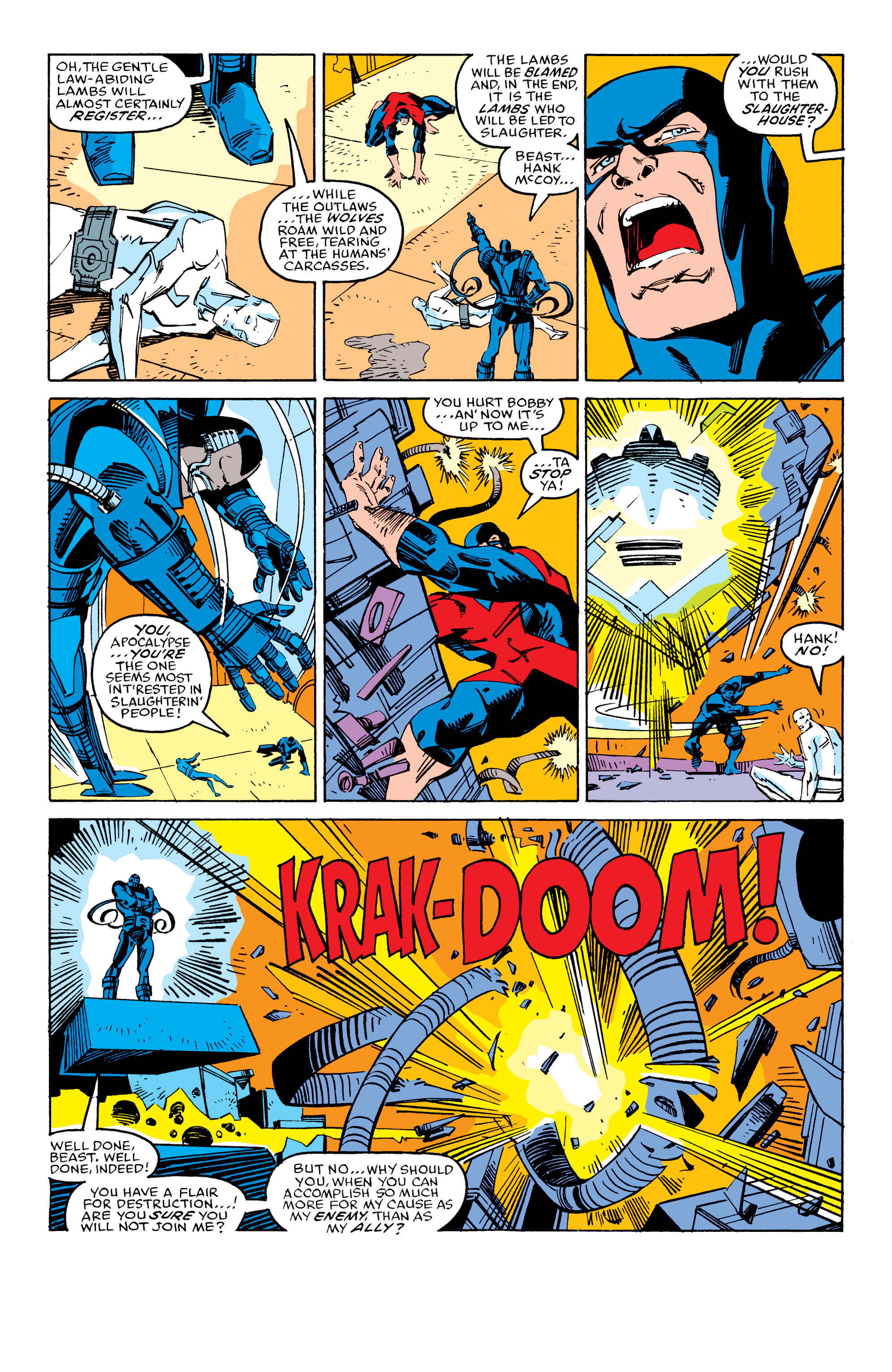 Read online X-Men Milestones: Fall of the Mutants comic -  Issue # TPB (Part 3) - 19