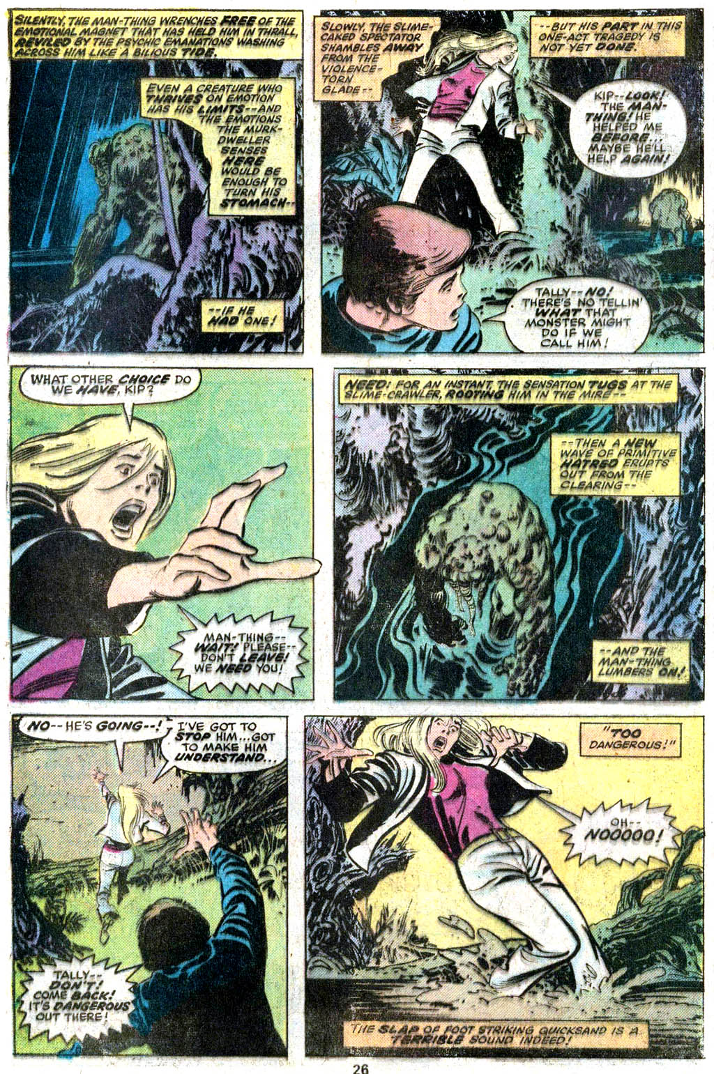 Read online Giant-Size Man-Thing comic -  Issue #5 - 21