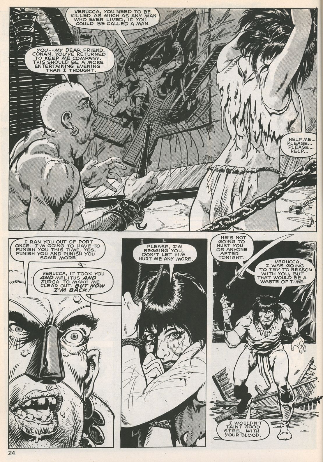 The Savage Sword Of Conan issue 129 - Page 23