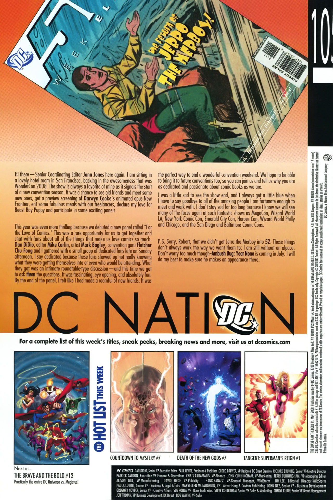 Read online The Brave and the Bold (2007) comic -  Issue #11 - 23