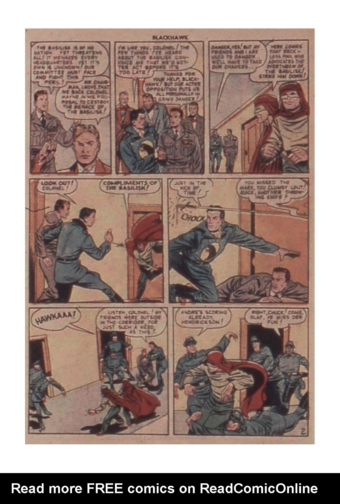 Read online Blackhawk (1957) comic -  Issue #29 - 4