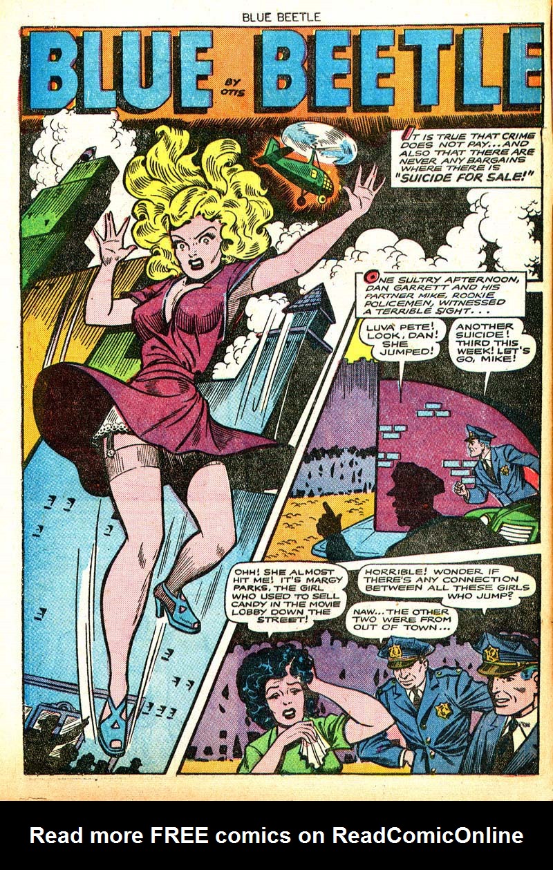 Read online The Blue Beetle comic -  Issue #53 - 12