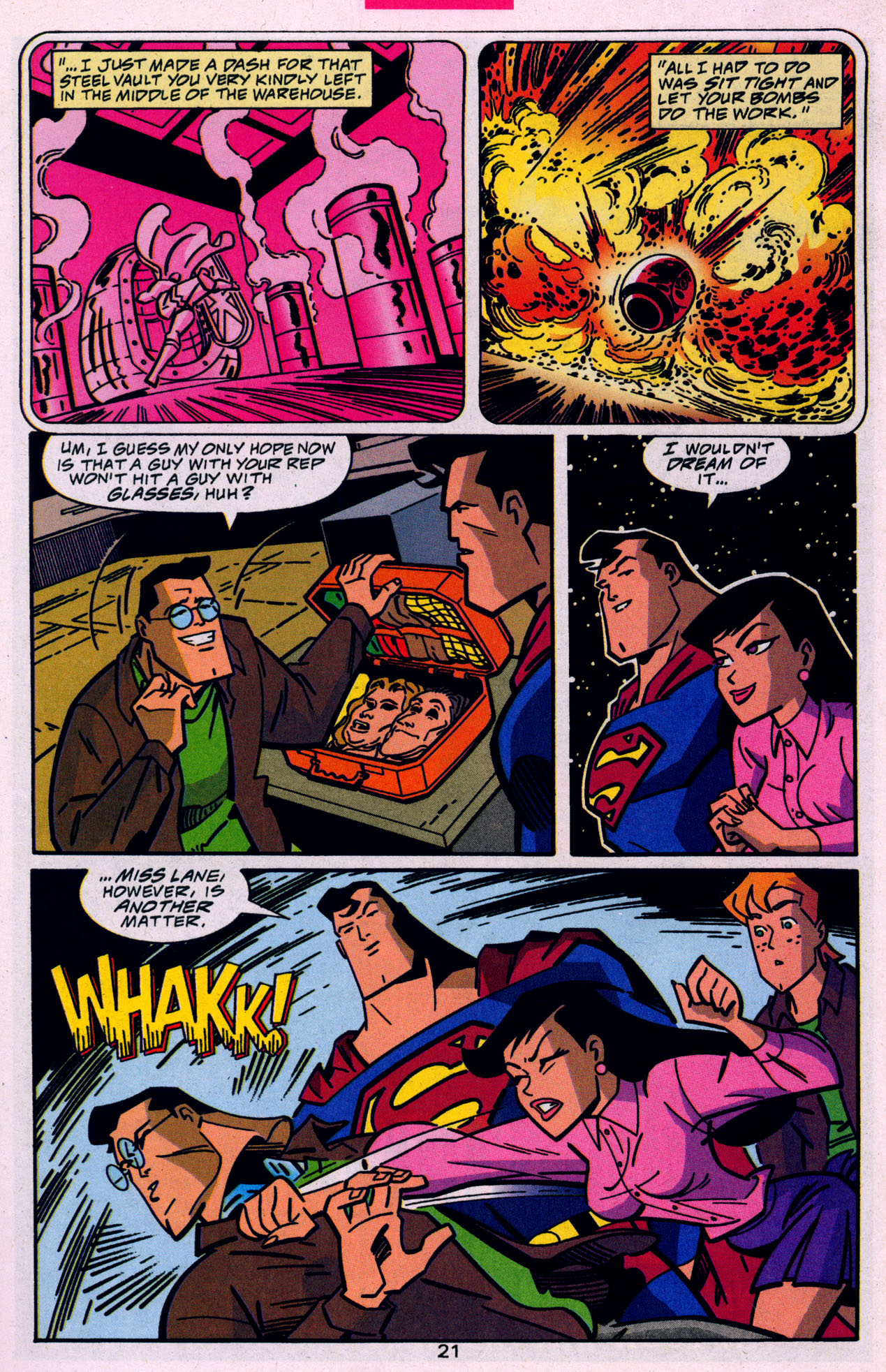 Read online Superman Adventures comic -  Issue #37 - 22