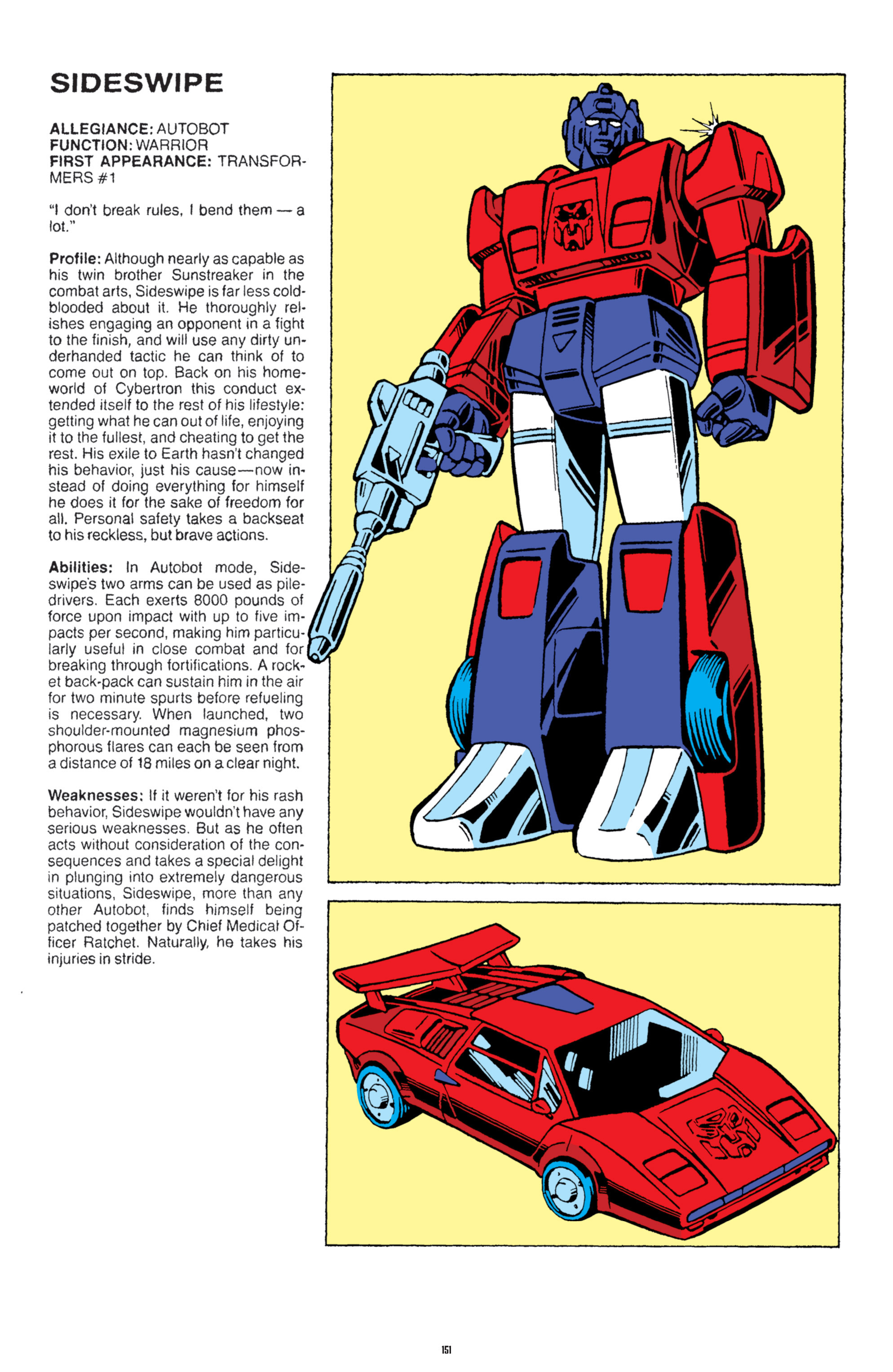 Read online The Transformers Classics comic -  Issue # TPB 8 - 149