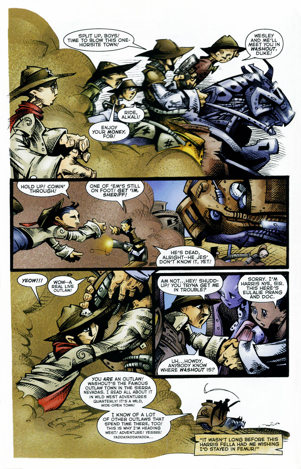 Read online Hong on the Range comic -  Issue #1 - 8