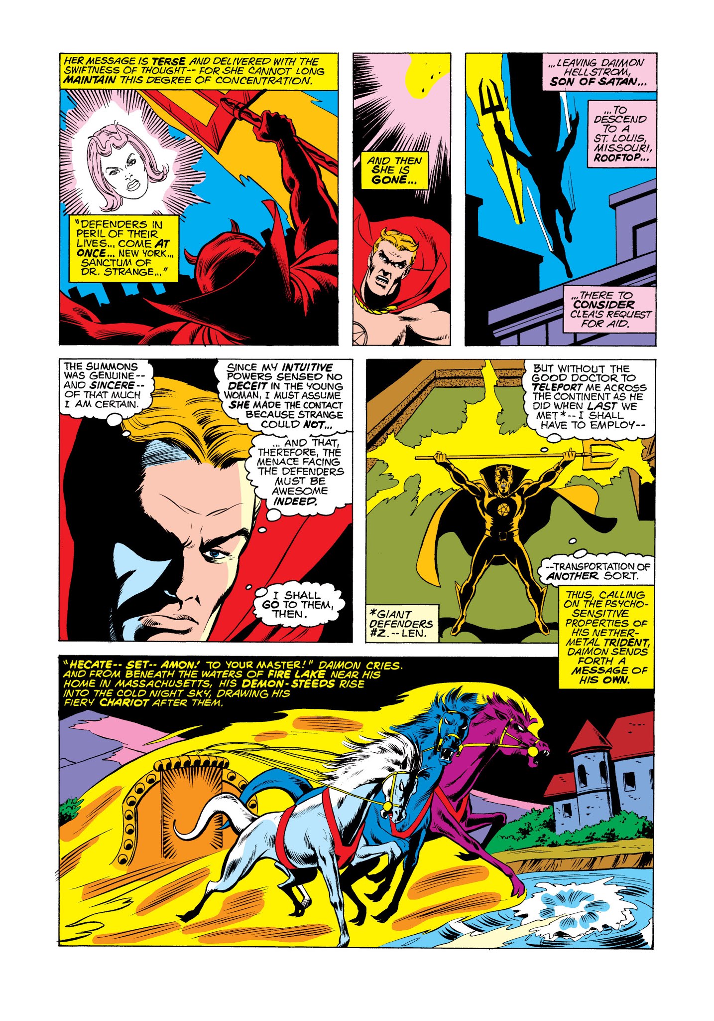 Read online Marvel Masterworks: The Defenders comic -  Issue # TPB 4 (Part 1) - 51