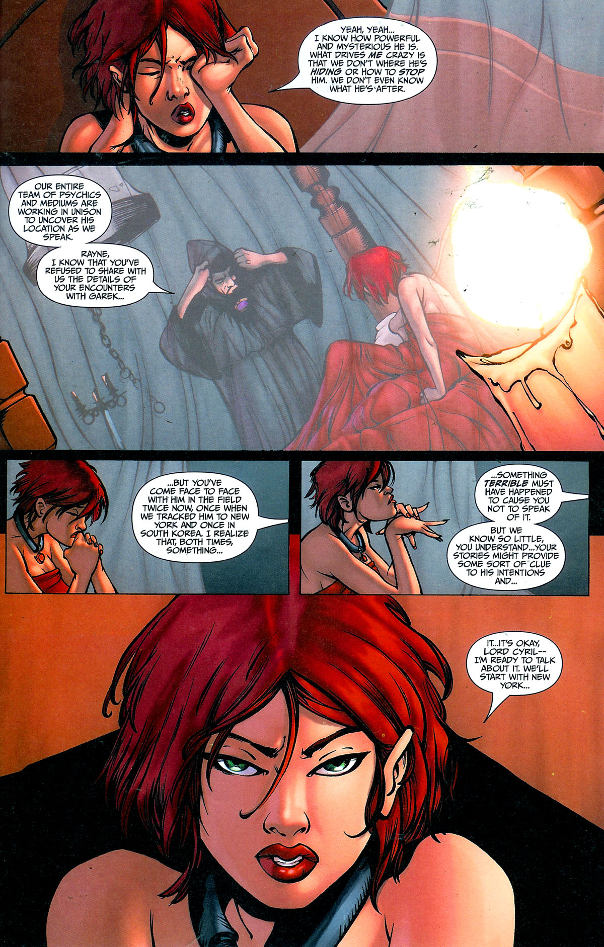 Read online BloodRayne: Plague of Dreams comic -  Issue #1 - 9