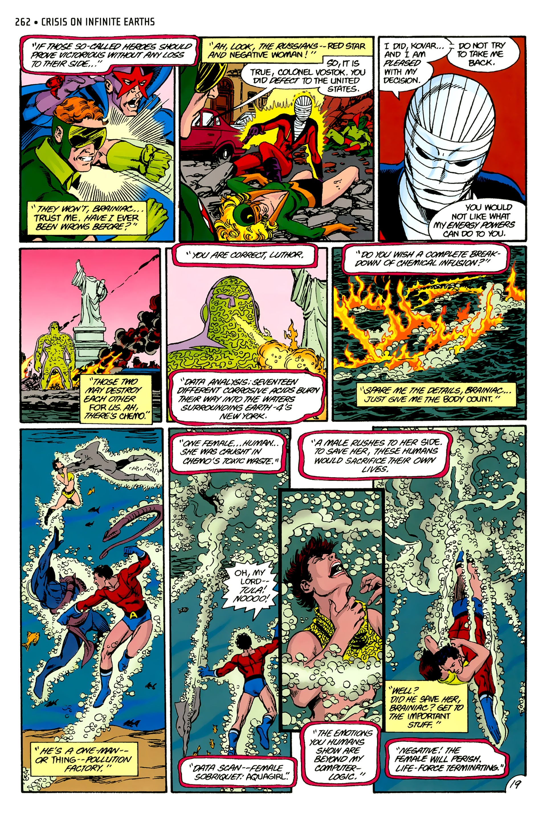 Read online Crisis on Infinite Earths (1985) comic -  Issue # _Absolute Edition 1 (Part 3) - 55