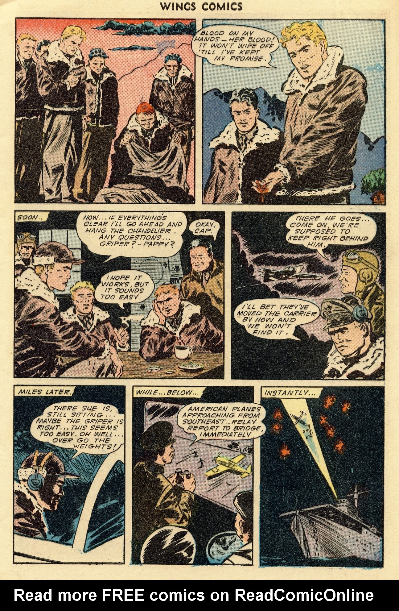 Read online Wings Comics comic -  Issue #49 - 9