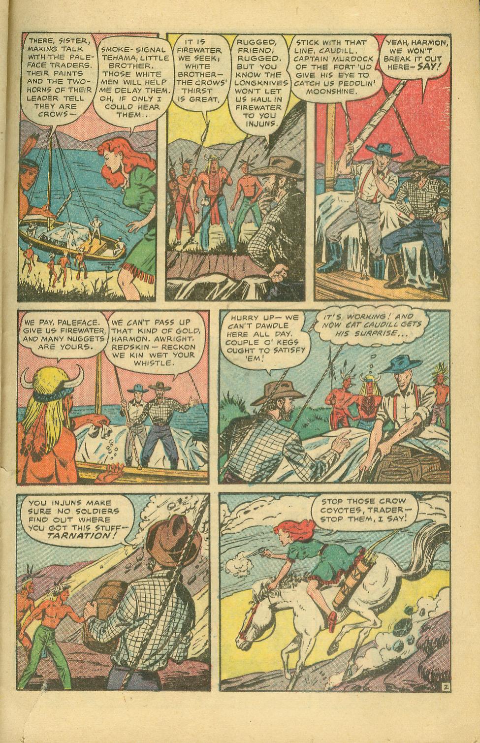 Read online Pioneer West Romances comic -  Issue #6 - 25