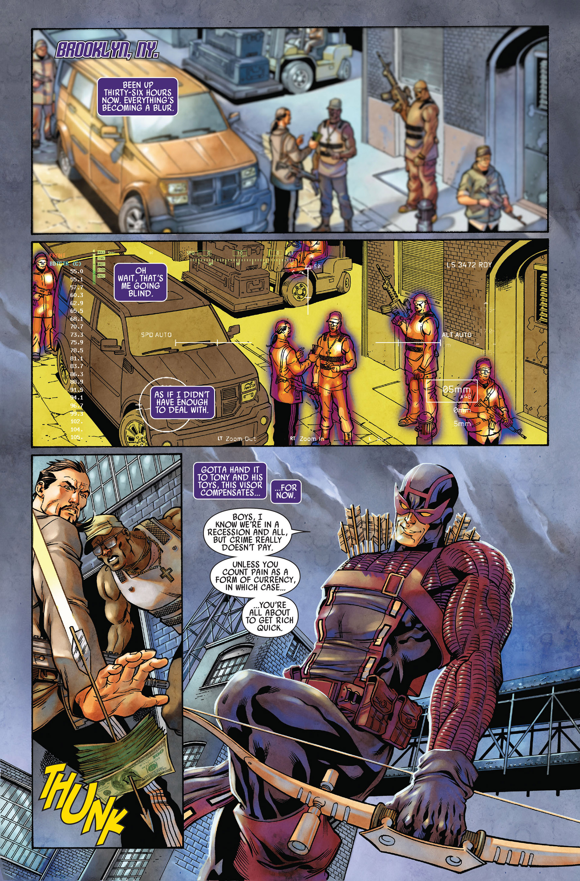 Read online Hawkeye: Blindspot comic -  Issue #2 - 3