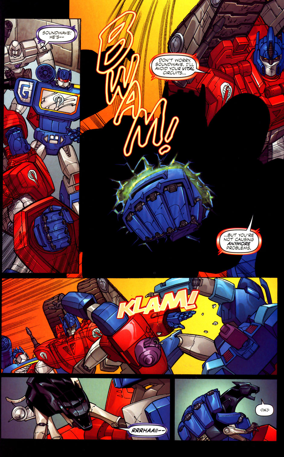 Read online G.I. Joe vs. The Transformers comic -  Issue #5 - 21