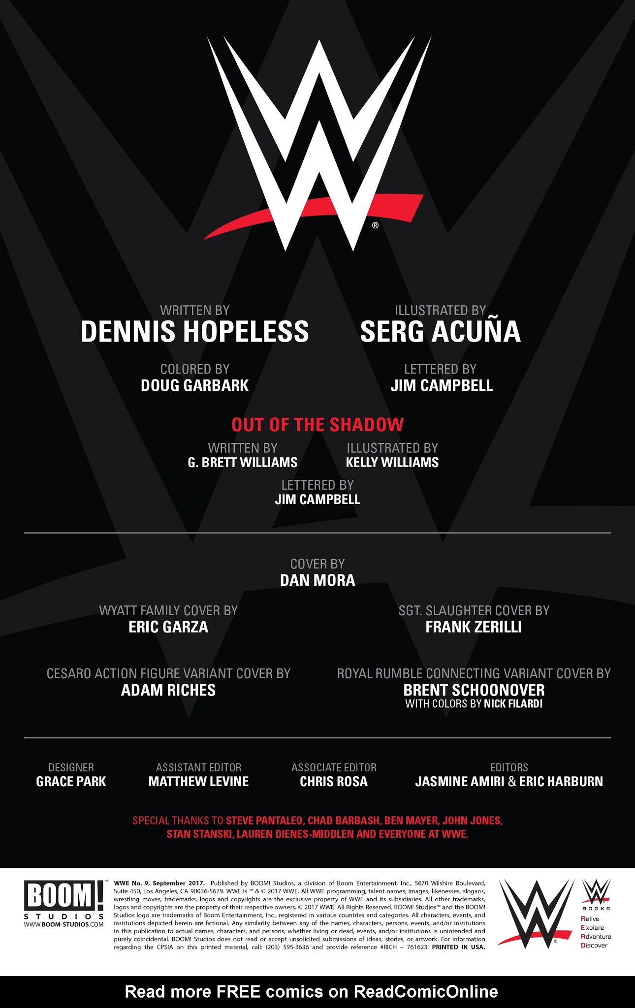Read online WWE comic -  Issue #9 - 2