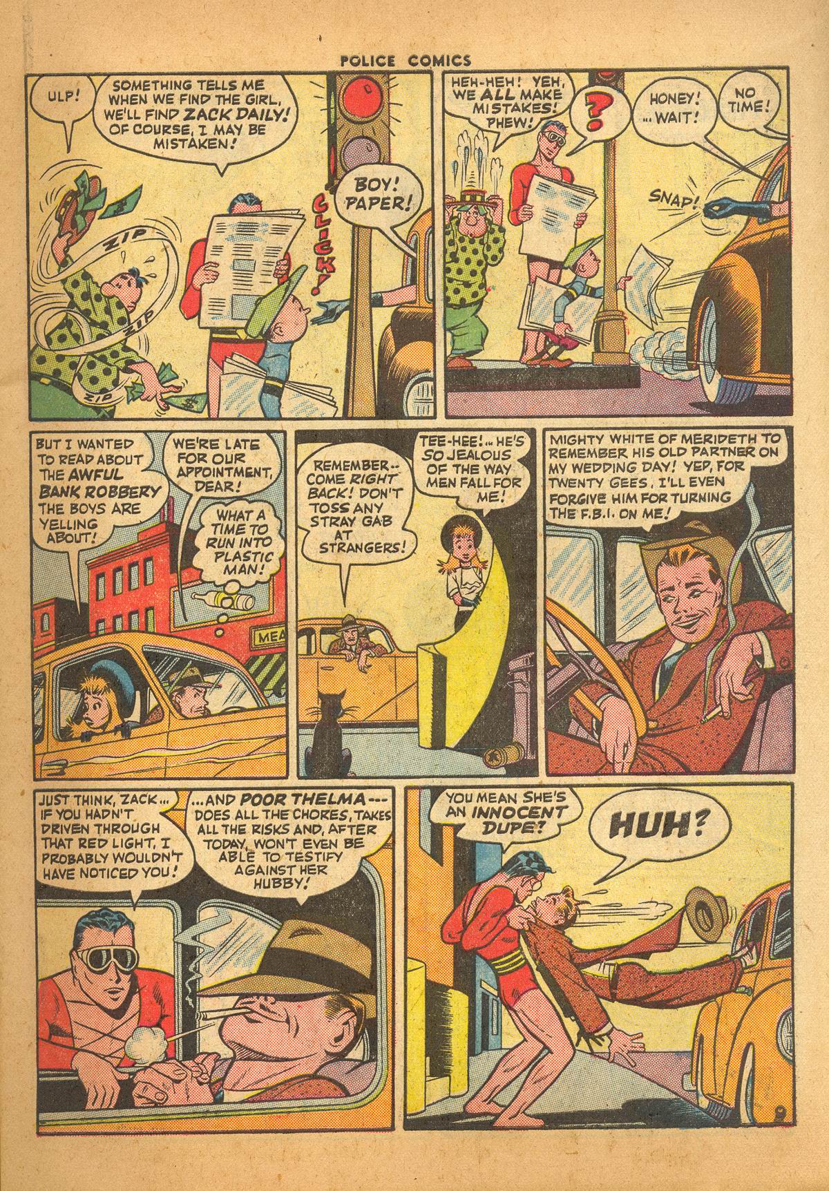 Read online Police Comics comic -  Issue #49 - 11