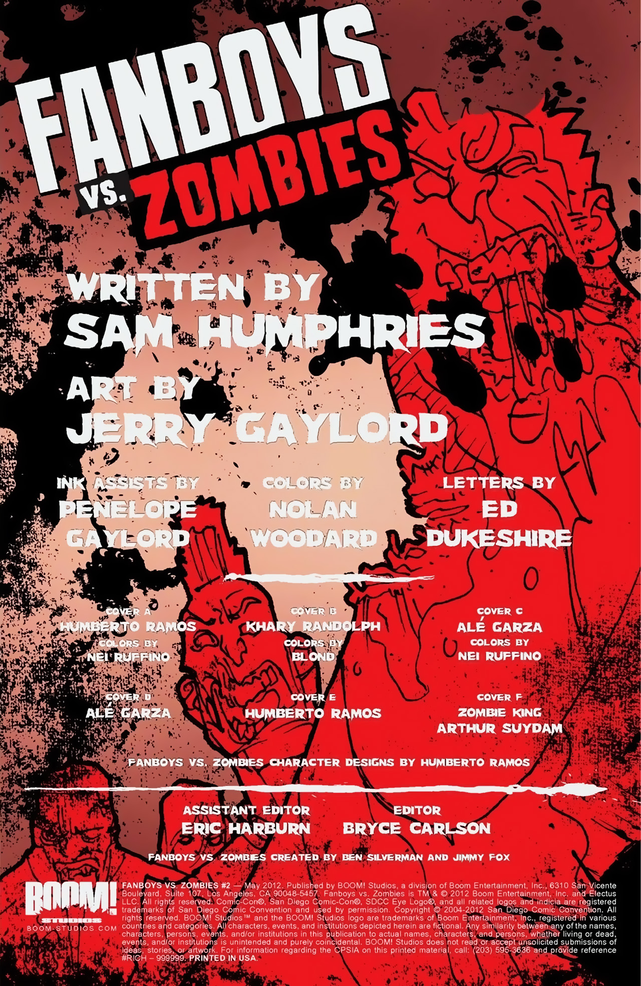 Read online Fanboys vs. Zombies comic -  Issue #2 - 7