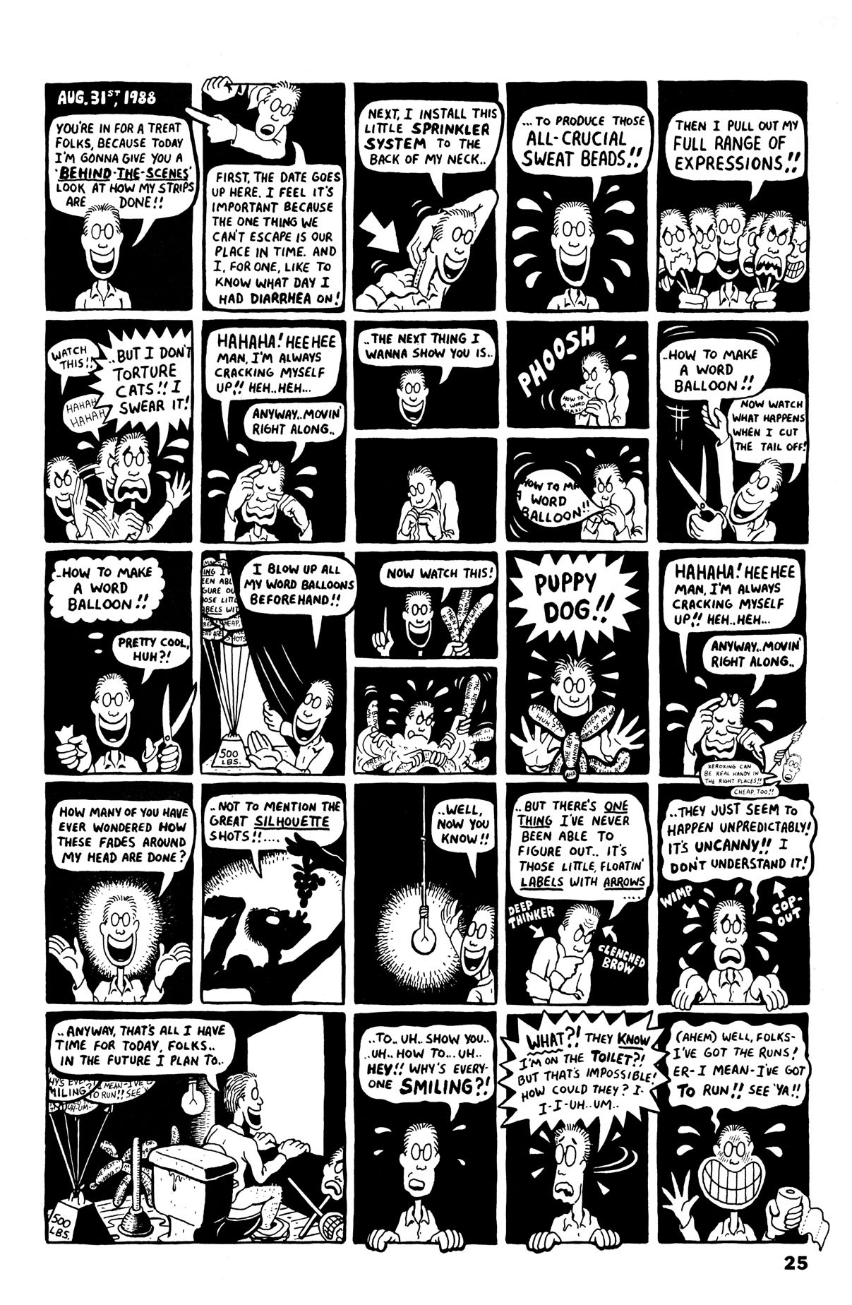 Read online Peepshow: The Cartoon Diary of Joe Matt comic -  Issue # Full - 21