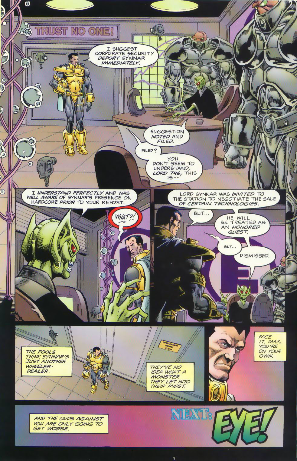 Read online Hardcore Station comic -  Issue #2 - 22
