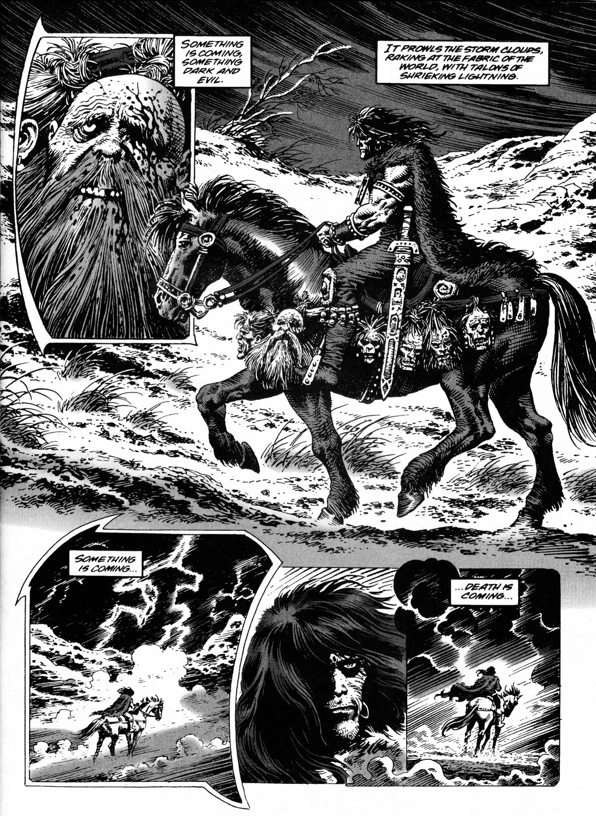 Read online Conan the Savage comic -  Issue #5 - 7
